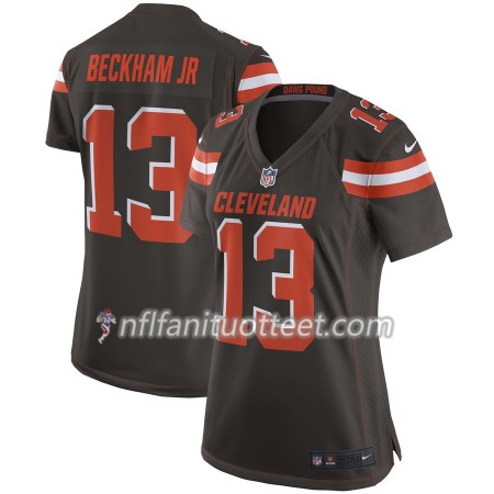 Nainen Cleveland Browns NFL Pelipaita Odell Beckham Jr 13 Nike Ruskea 